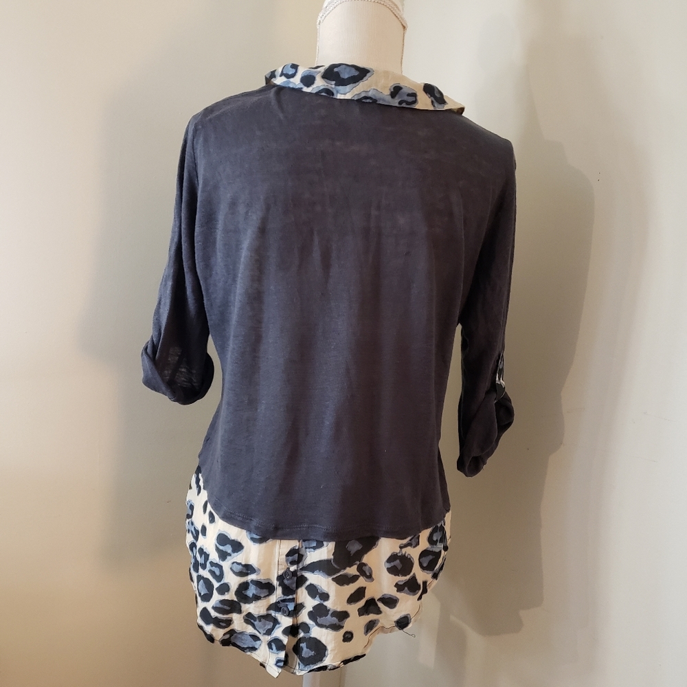 Twig & Perch linen top size small - Picture 4 of 7